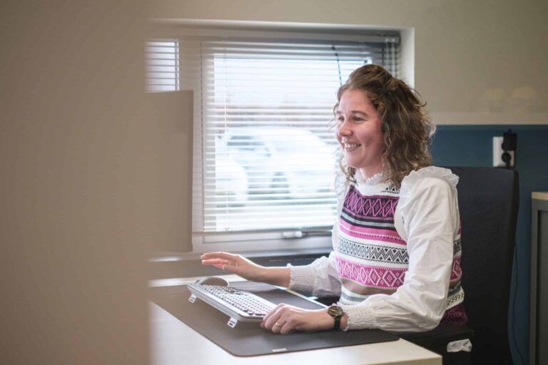 Hilde werken bij Hartman